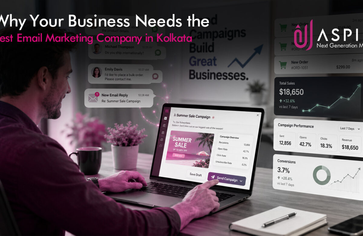 Why Your Business Needs the Best Email Marketing Company in Kolkata